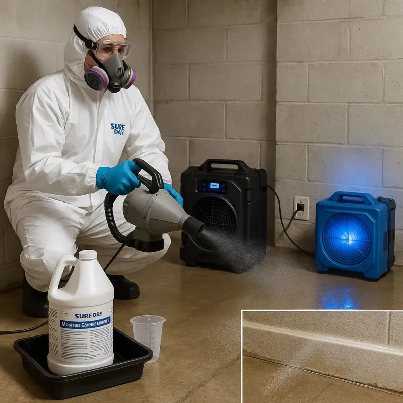 Sanitization and Odor Removal process in Turlock, CA