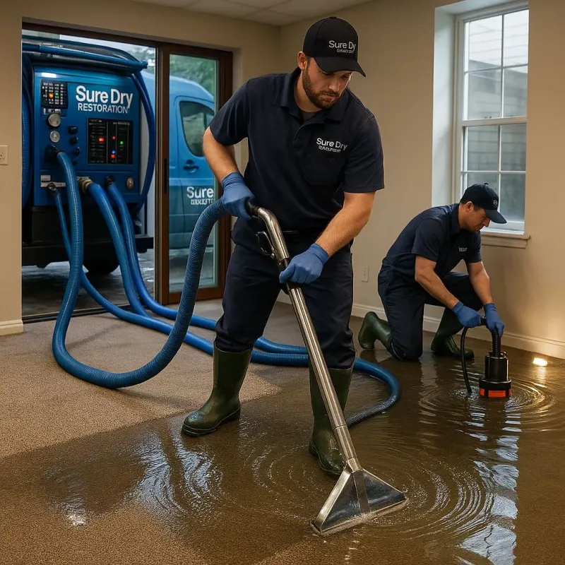 Water Extraction and Removal process in Turlock, CA